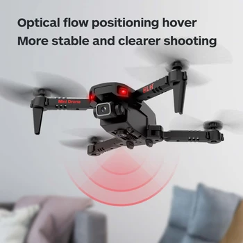 K9 Mini Drone 4K HD Dual Camera Oro Slėgio Aukštis Išlaikyti Drone Wifi FPV Rc Sulankstomas Quadcopter Drone Žaislas Vaikams Dovanų naujus 2021