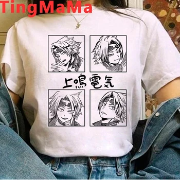 Karšto Japonų Anime Mano Herojus akademinės bendruomenės Marškinėliai Vyrams Kawaii Boku No Herojus akademinės bendruomenės T-shirt Animacinių filmų Midoriya Izuku Deku Marškinėlius Vyras