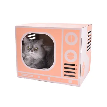 Katė braižymo lenta TV Fonografo Vyriais Gofruoto Popieriaus katė šlifavimo letena žaislas interaktyvi katė prekių mokymo žaislas