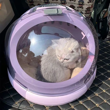 Katė Maišeliai Kvėpuojantis Pet Vežėjų Mažų Šunų Kačių Kuprinė Kelionės Kosmoso Kapsulė Narve Naminių Gyvūnų Transportavimo Krepšys Vykdyti Katės