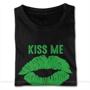 Kiss Me I ' m Skiepyti, Marškinėliai, Jaunas Berniukas Aukštos Kokybės Tees Mens Trumpas Rankovėmis Pigios Prekės Oficialus Drabužiai