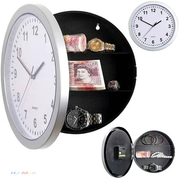 Kūrybos Paslėptas Paslaptis Saugojimo Sieninis Laikrodis Saugumo Saugus Pinigų Atlicināt Papuošalų Daiktų Konteineris Laikrodis Namų Decroation