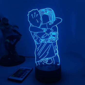 Lampara Haris Edvardas Stilių 3D Naktį Šviesos Lempos Dovana Gerbėjų Miegamojo Puošimas Šviesos diodų (Led) Palieskite Jutiklio Darbo Stalo Lempos Dropshipping.