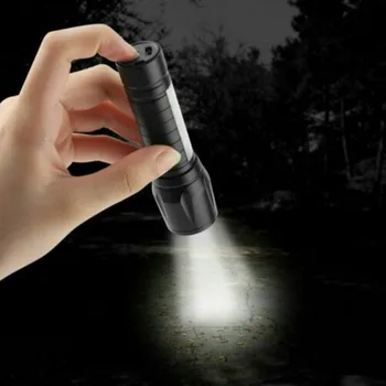LED Nešiojamų T6 COB Vandeniui USB Įkraunamas Žibintuvėlis Energijos vartojimo Efektyvumo Aukšto Ryškumo Šviesos Kempingas Dviračių Žygiai Lempos