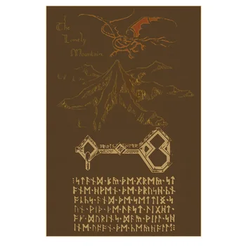LOTR Plakatas 30x45cm Rohan Reklama Erebor Mordoro Vartų Tamsoje Popieriaus Sienos Plakatus Morgoth Melkor Namų Dekoro Kavinė Baras Apdailos Menas