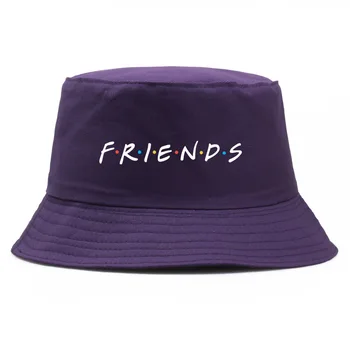 Mados medvilnės laukinių Žvejo skrybėlę DRAUGAIS siuvinėjimo hip-hop kibiro kepurę vyrų ir moterų, lauko kelionių saulės skrybėlę panamos skrybėlės