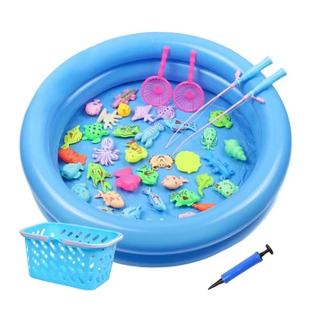 Magnetiniai Žaislai, Žvejybos Įdomus Saugių Pripučiamų Bamblys Vandens Žaislas Žaisti Vandens Žaislai Žuvų Aikštėje Karšto Dovana Vaikams