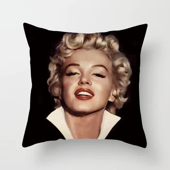 Marilyn Monroe Pagalvėlė Padengti Kino Žvaigždė Mesti Pagalvės užvalkalą, Namų Kėdė, Sofa Apdailos Aikštėje pagalvių Užvalkalai