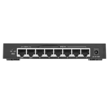 Mini POE LAN Ethernet Tinklo Desktop Switch 8 Port 10/100mbps Fast Hub Optinio Pluošto Kabeliai, USB Male-female ONLENY
