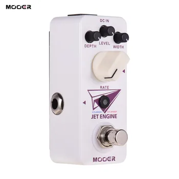 Mooer Reaktyvinio Variklio Digital Multi-Dažnio Flanger Pedalo Elektrinės Gitaros Efektu Pedalas Tiesa Apeiti Styginiai Instrumentai Priedai