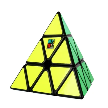 MoYu MeiLong Piramidės 3x3 Žaidimo Greitis Magic Cube Vaikų Puzzle Black Stickerless 3x3x3 Vaikams mokomieji Žaislai, Dovanos Vaikams