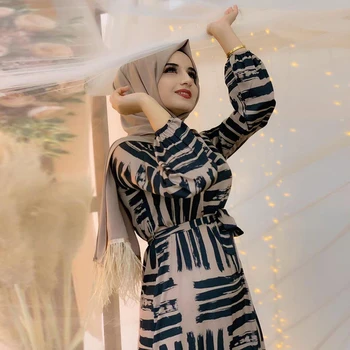 Musulmonų Eid Suknelė Abaja Moterų Dubajus Abaja Turkija Hijab Vasaros Vestidos Maroko Kaftan Caftan Islamas Drabužių Abayas Skraiste Musulman