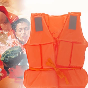 Nauja Oranžinė Suaugusiųjų Putų Laikymosi Paviršiuje Plūduriuojančių Gelbėjimosi Liemenė, Plaukimo Liemenė Su Švilpukas