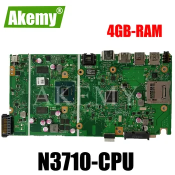NAUJAS! X541SA mainboard REV 2.0 Asus X541 X541S X541SA nešiojamas plokštė Bandymo gerai N3710-PROCESORIUS 4 Branduolių + 4GB-RAM