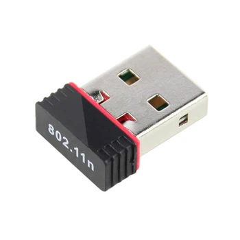 Nešiojamų Mini Tinklo plokštė, USB 2.0, WiFi Bevielio Tinklo Adapteris LAN Kortelės 150Mbps 802.11 Ngb RTL8188EU Adapteris Skirtas KOMPIUTERIO Darbalaukį