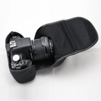 Nešiojamų Neopreno Minkštas Fotoaparato krepšys atveju Canon 60D Fotoaparatą Kelionės