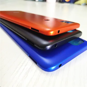 Originalus Naujas Xiaomi Redmi 9C Atgal Baterijos Dangtelis Galinis Būsto Duris Atveju, Pakeitimas, Remontas, Atsarginės Dalys