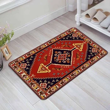 Persų stiliaus durų kilimėlio ir vonios kilimėlis (atkreipkite dėmesį į dydį, prieš perkant) 40*60cm40x120cm120x160cm plotas kilimas kilimas katė