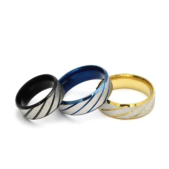 Pora žiedas berniukai nišą plieno žiedas pora stilius, dizainas, dizaino papuošalų titano saulės ir mėnulio žiedas berniukai nišą
