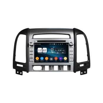 PX6 Android 10.0 4+128G Už Hyundai Santa Fe 2006-2012 Automobilio DVD Grotuvas GPS Navigacija, Auto Stereo Radijo Multimedijos Galvos Vienetas DSP