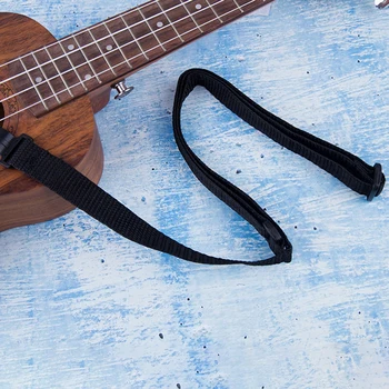 Reguliuojamas Nailono Havajų Gitara Dirželis Ant Kaklo Kabo Muzikos Instrumentas, Diržas Diržas, Gitaros Priedai