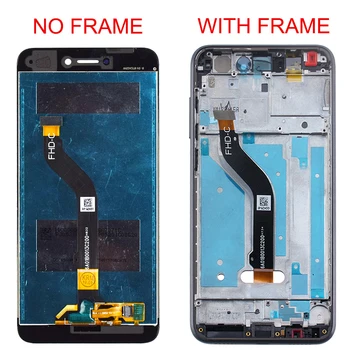 Rodyti Garbę 8 Lite LCD Jutiklinis Ekranas skaitmeninis keitiklis pakeisti Huawei Honor 8 Lite PRA-TL10 AL00 Ekranas Išbandyti LCD Jutiklis