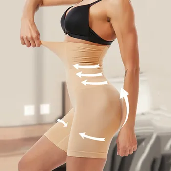 Seksuali Kūno Formavimo Kelnės Aukšto juosmens Formuojant Slim Besiūlių Vasaros Kelnės Moterims, apatinis trikotažas Fajas Reductoras Modeladoras Mujer