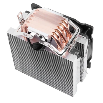 SNIEGO 4PIN CPU aušintuvo 6 heatpipe Vieną aušinimo ventiliatorius 12cm ventiliatorius LGA775 1151 115x 1366 paramos AMD