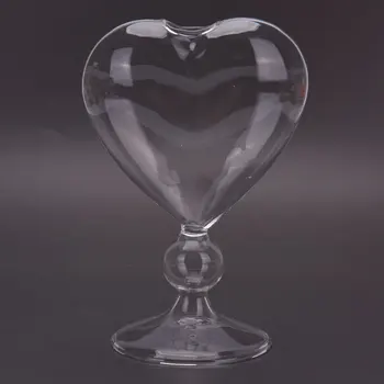 Stiklo Gėlės Sodinamoji Širdies Stiklo Vaza Stovi Namų Puošybai Gėlių Vaza Dekoras