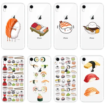 Suši Maisto Japonija Juokinga, Silikoninis Telefono dėklas Skirtas Apple iPhone 
