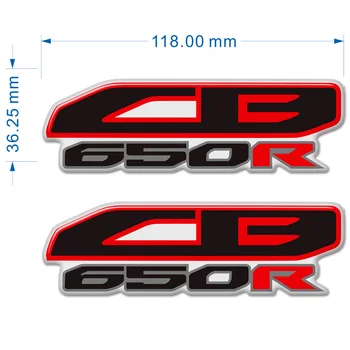Tank Pad Raštas Motociklų Lipdukai Kuro Honda CB650R CB 650R 3D Apsaugos Emblema Logotipas Pusėje Padengti Šrifto 2019 2020