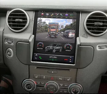 Tesla Stiliaus Ekranas Android Automobilio Radijo, GPS Navigacija Land Rover Discovery 4 LR4 L319 2009 - 2016 daugialypės terpės Grotuvas, Stereo