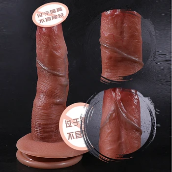 Tikroviškas Penis Didžiulis Vibratorių Moterų Consolador Lesbiečių Žaislai Didelis Netikras Penis Silikono Moterų Masturbacija Suaugusiųjų Erotinių Produktų
