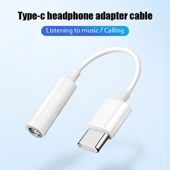 Tipas-c ausinių adapteris kabelio xiaomi 