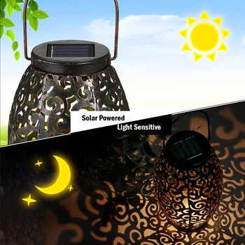 Tomshine Saulės energija varomas lempa LED Žibintų Šviesos Lauko Kabo Lempa IP44 Waterpeoof saulės šviesos Kiemo, Sodo Kieme Pathwa