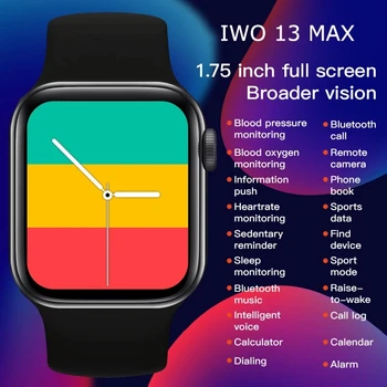 TOP IWO 13 MAX X16 Smart Watch Serijos 6 