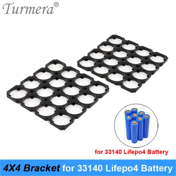 Turmera 4X4 33140 3.2 V 15Ah Lifepo4 Baterija, Laikiklis Laikiklis Plastikinis Skersmuo sudarý 33,4 mm, Baterijos, Saulės Energijos kaupimo Sistemas