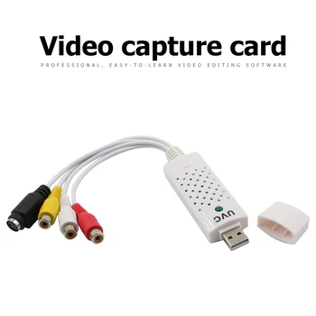 USB 2.0, Vaizdo Garso įrašymo Kortelė Prietaiso VHS į DVD Adapteris Keitiklis Analoginio į Skaitmeninį Diktofoną Laimėti 10 8 7 XP, Vista, Linux