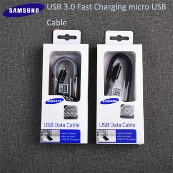 USB 3.0 samsung galaxy s7 s6 krašto greito įkrovimo kabelis, mikro usb data linija galaxy A8 M10 A7 2018 A10 j5 j7 c9 c5 c7 5 pastaba 4 s4