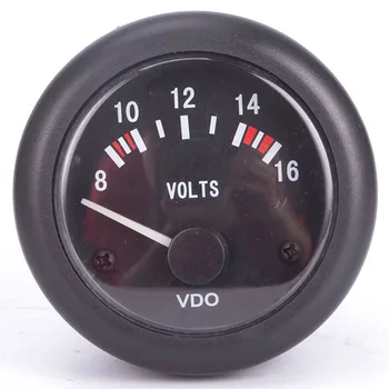 VDO Įtampos Indikatorius 12V VDO Baterija Voltmeter Vienetas Voltmeter Dokumento Priedai