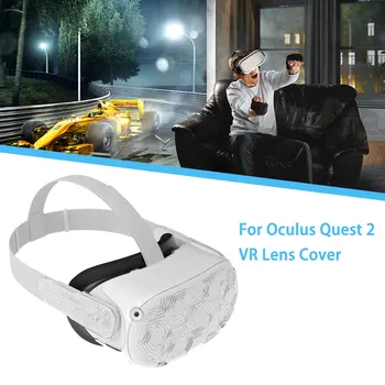 VR Šalmas Apsauginis Priekinis Dangtelis Oculus Quest 2 Anti-Mesti Apsauga, Apvalkalas Atveju Oculus Quest2 Vr Ausines Priedai