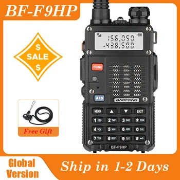 Walkie-Talkie dvipusis-Radijo Baofeng BF F9HP VHF UHF Dual Band Didelės Galios CB Kumpis Radijo HF Transiveris Long-Range 30-50 KM F9HP