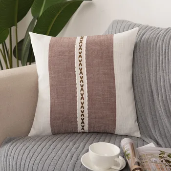 Šiuolaikinės paprasta poliesterio/medvilnės mišinys atitikimo spalvos pagalvėlių pagalvės, sofos pagalvėlių automobilių pagalvėlė padengti