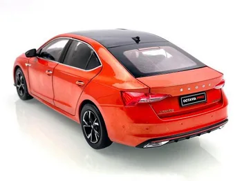 1/18 Masto Volkswagen SKODA OCTAVIA PRO 2021 Orange Diecast Automobilio Modelį Žaislą Dovanų