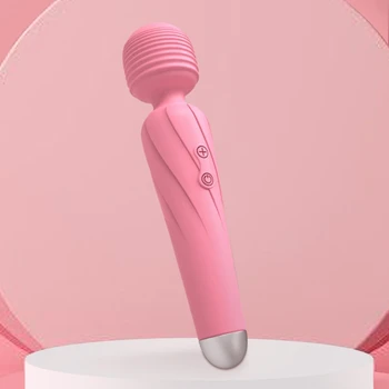 10 Dažnį Moterų G-taško Vibratorius USB Įkrovimo Vandeniui Dildo Masturbator Clit Stimuliatorius Massager Suaugusiems