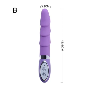 10 Greičio Silikono Vibratorius Vibruojantis dildo prekių Suaugusiųjų Sekso mašina Žaislai moteris Vandeniui Clit analinis kaištis makšties massager parduotuvė