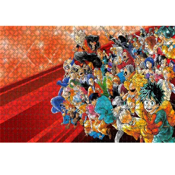 1000 Gabalas Anime Mano Herojus Akademinės Bendruomenės Pjūklelis Dėlionės Mediniai Galvosūkiai Suaugusiems Vaikams Švietimo Žaislai, Dovanos