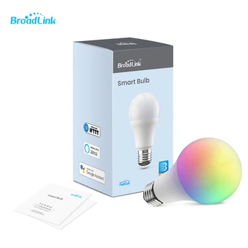 10W WiFi Smart Lemputės BroadLink LB27R1/LB26R1 LED RGB Lempos Dirbti Su Alexa/ 
