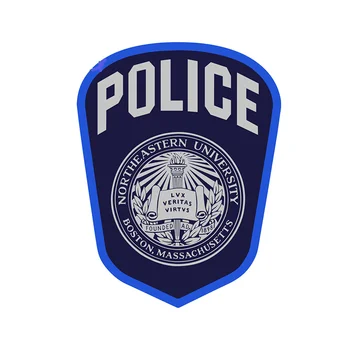13cm už NYPD Policijos Logotipą Automobilių, Sunkvežimių Decal Automobilių Reikmenys Lipdukai Tinka JDM SEDANAS RV Sąkandis Nulio Apdaila