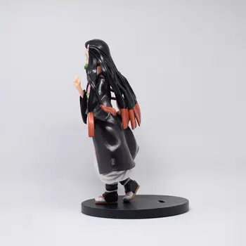 19cm Kamado Nezuko Statulėlės Demon Slayer Anime Pav Kolekcijos Modelis Žaislai Kimetsu Nr. Yaiba PVC Veiksmų Skaičiai